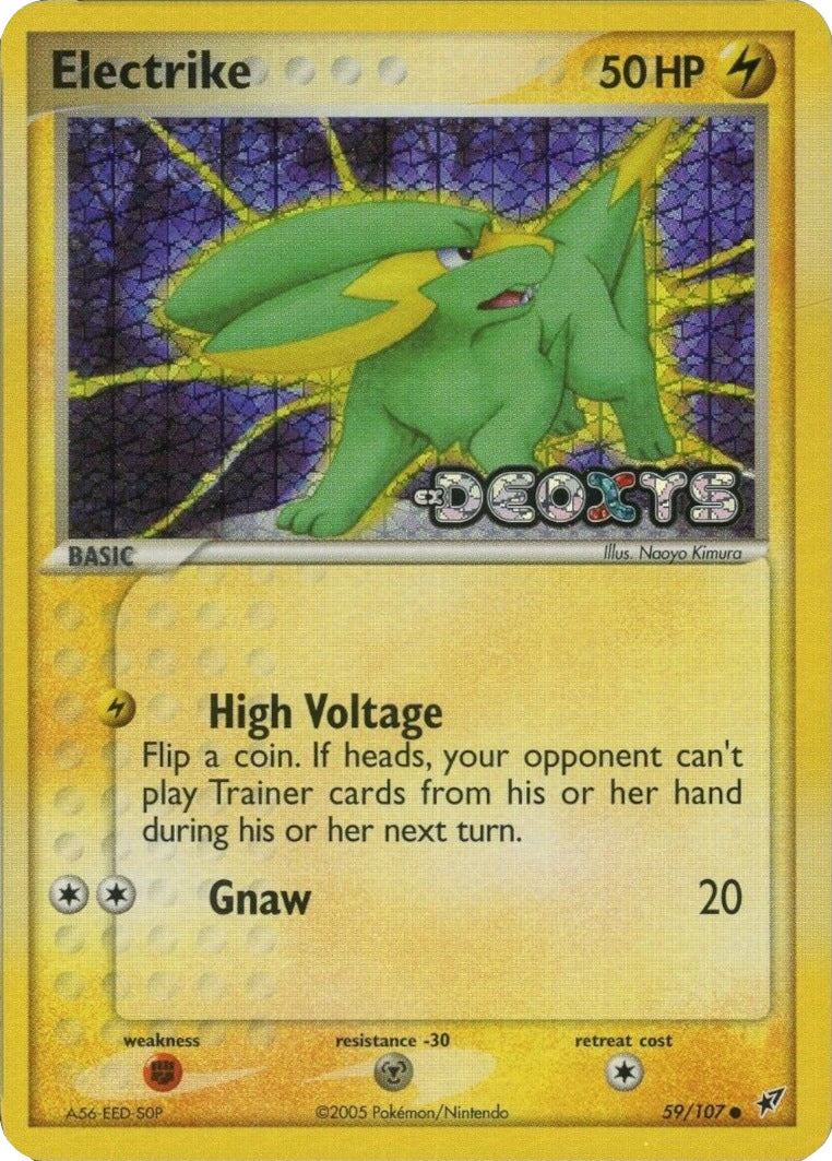 Electrike (59/107) (Stamped) [EX: Deoxys] | Good Games Cannington