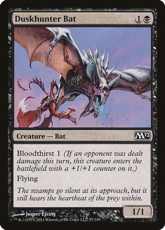 Duskhunter Bat [Magic 2012] | Good Games Cannington