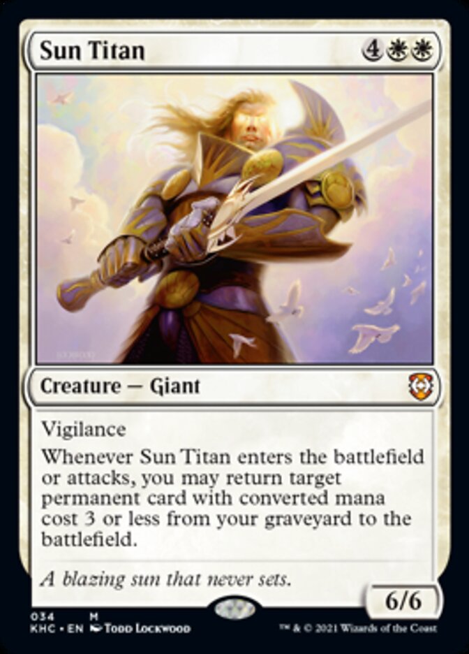 Sun Titan [Kaldheim Commander] | Good Games Cannington
