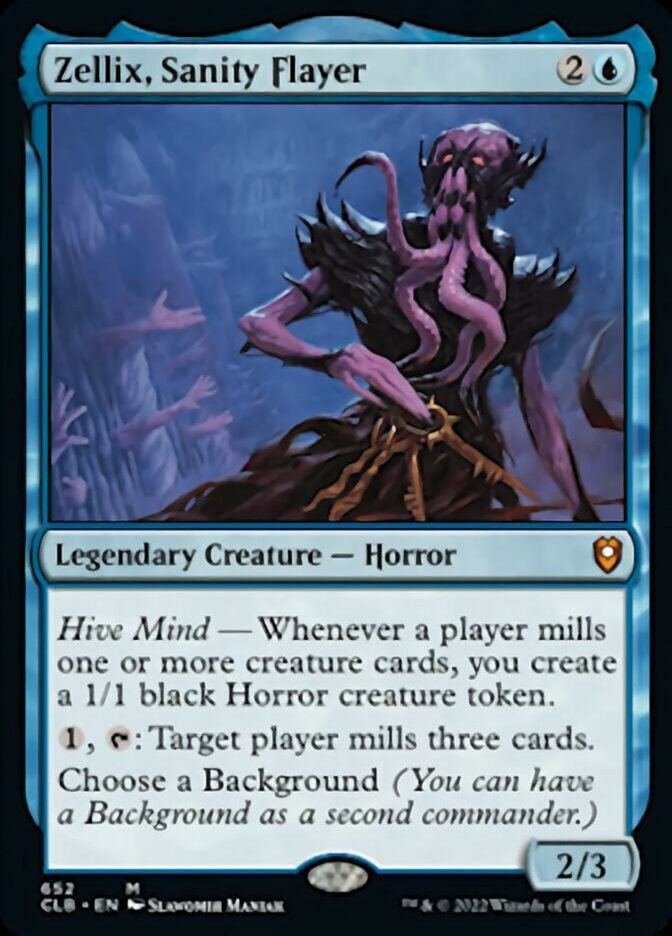 Zellix, Sanity Flayer [Commander Legends: Battle for Baldur's Gate] | Good Games Cannington