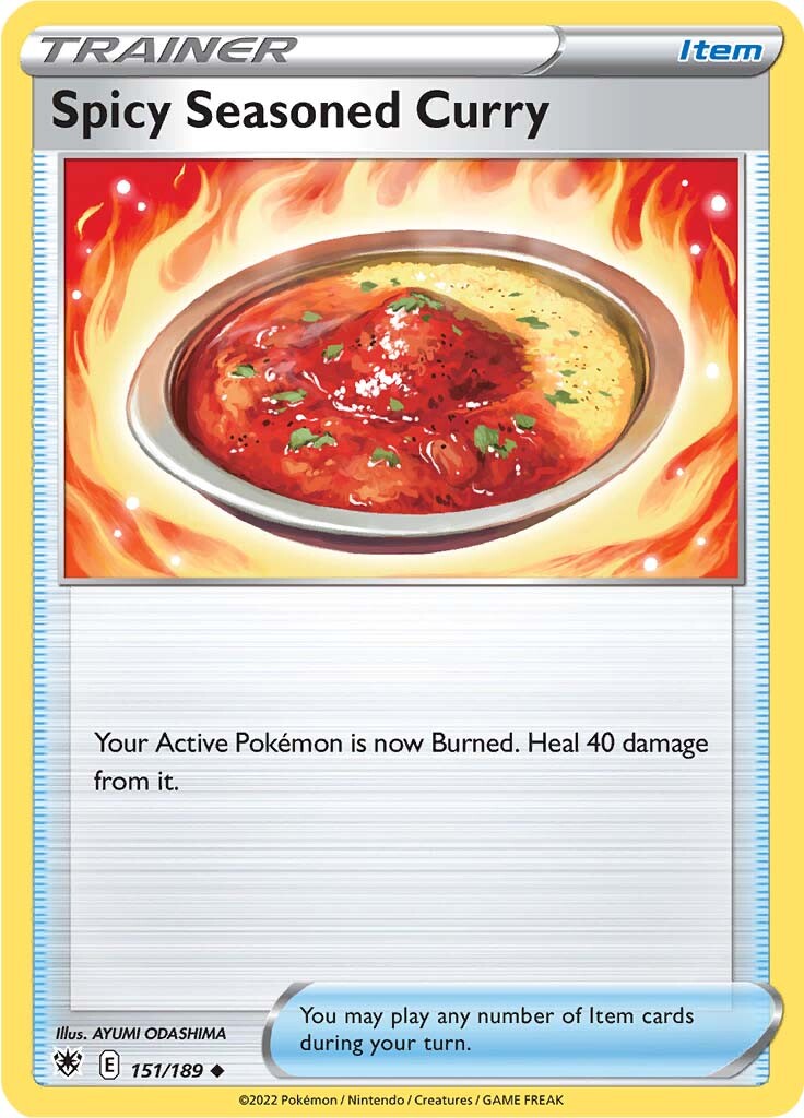 Spicy Seasoned Curry (151/189) [Sword & Shield: Astral Radiance] | Good Games Cannington