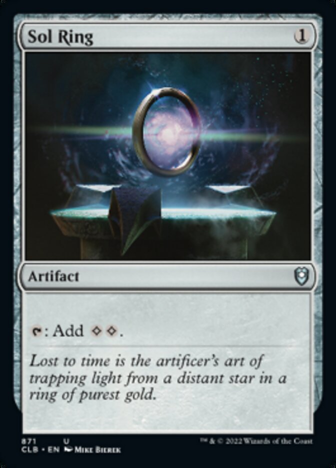Sol Ring [Commander Legends: Battle for Baldur's Gate] | Good Games Cannington