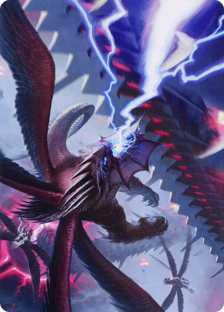 Defiant Thundermaw Art Card [March of the Machine Art Series] | Good Games Cannington