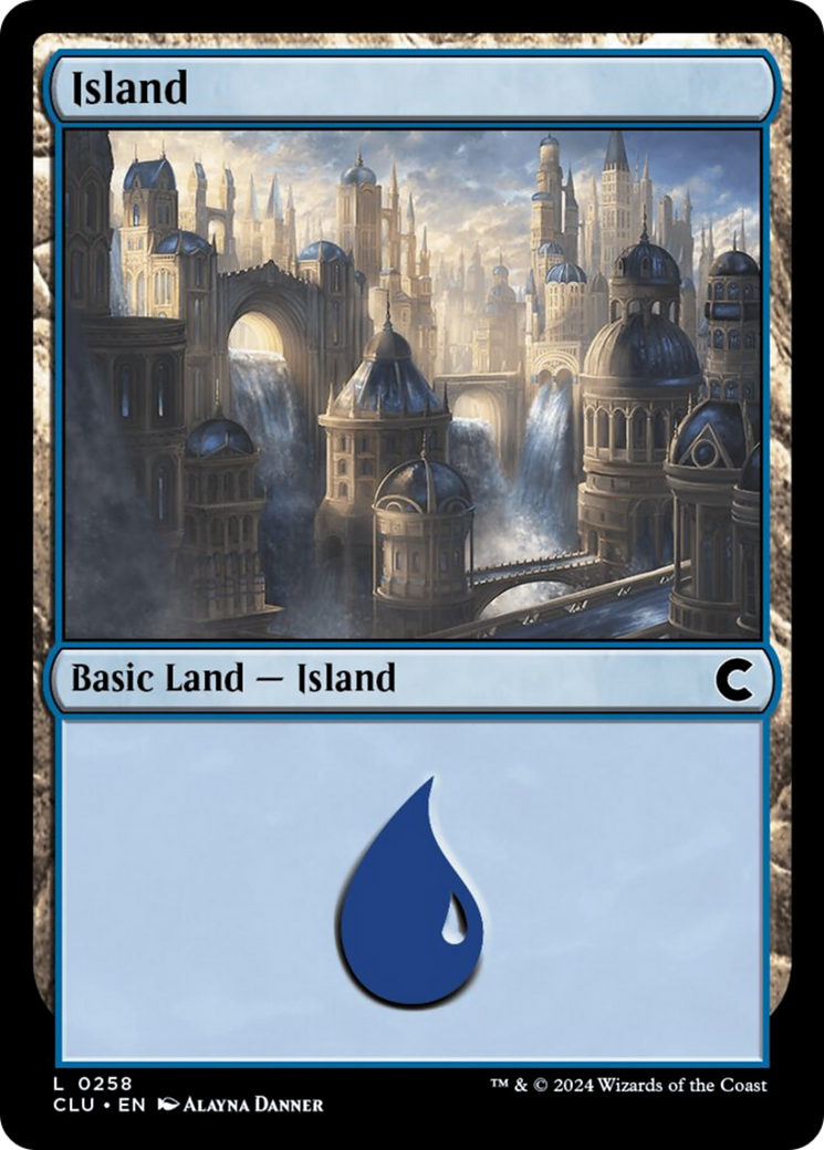 Island (0258) [Ravnica: Clue Edition] | Good Games Cannington