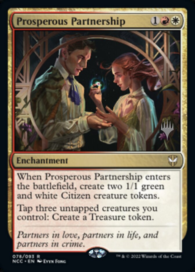 Prosperous Partnership (Promo Pack) [Streets of New Capenna Commander Promos] | Good Games Cannington