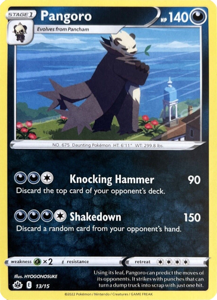 Pangoro (13/15) [McDonald's Promos: Match Battle] | Good Games Cannington