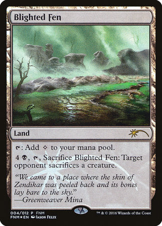 Blighted Fen [Friday Night Magic 2016] | Good Games Cannington