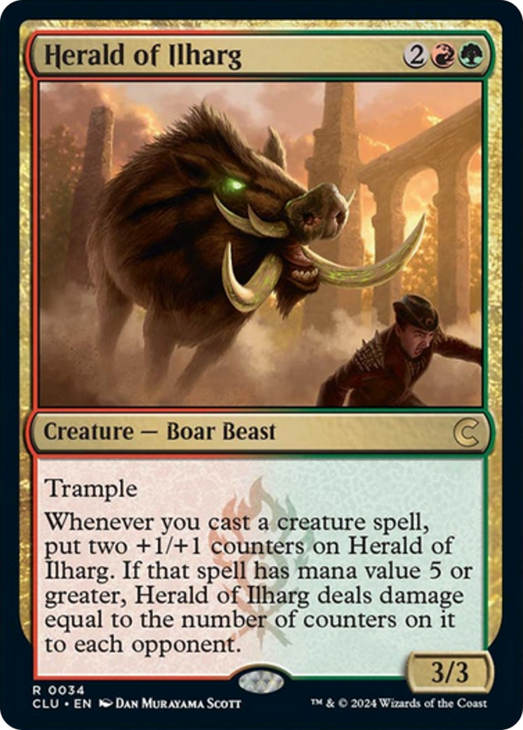 Herald of Ilharg [Ravnica: Clue Edition] | Good Games Cannington