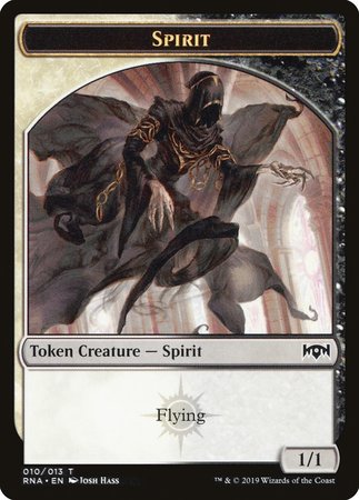 Spirit Token [Ravnica Allegiance Tokens] | Good Games Cannington