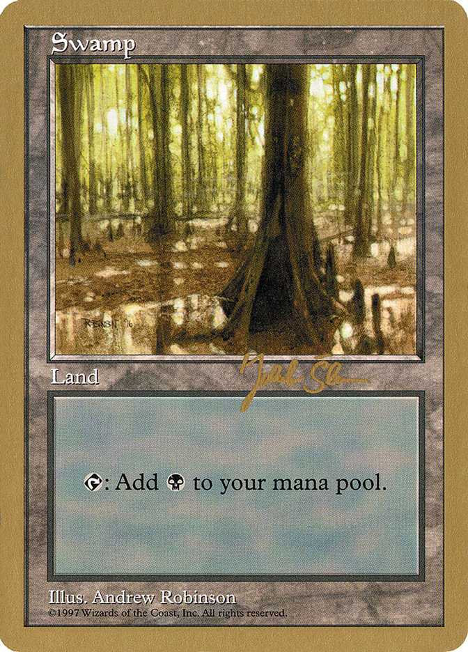 Swamp (js439) (Jakub Slemr) [World Championship Decks 1997] | Good Games Cannington