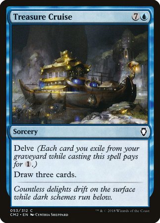 Treasure Cruise [Commander Anthology Volume II] | Good Games Cannington