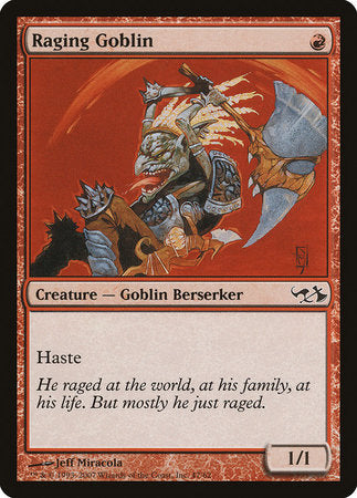 Raging Goblin [Duel Decks: Elves vs. Goblins] | Good Games Cannington