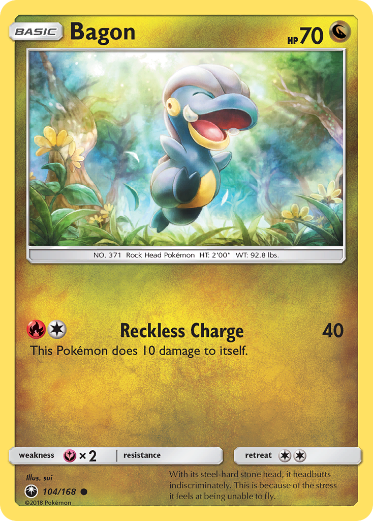 Bagon (104/168) [Sun & Moon: Celestial Storm] | Good Games Cannington