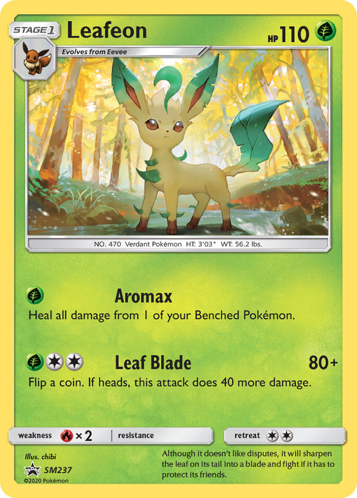 Leafeon (SM237) [Sun & Moon: Black Star Promos] | Good Games Cannington