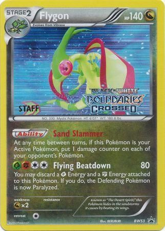 Flygon (BW53) (Staff Prerelease Promo) [Black & White: Black Star Promos] | Good Games Cannington