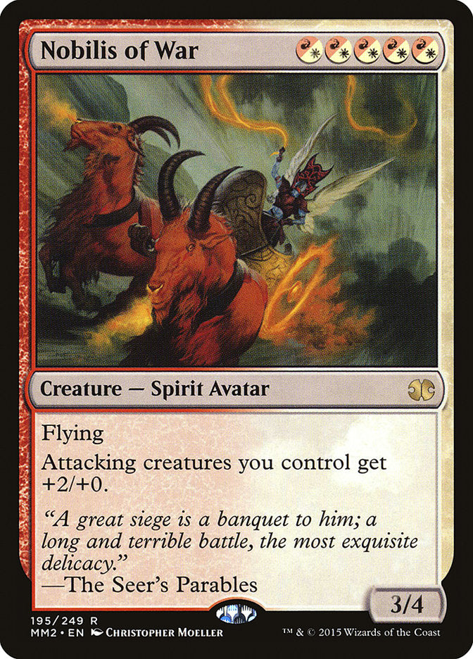 Nobilis of War [Modern Masters 2015] | Good Games Cannington