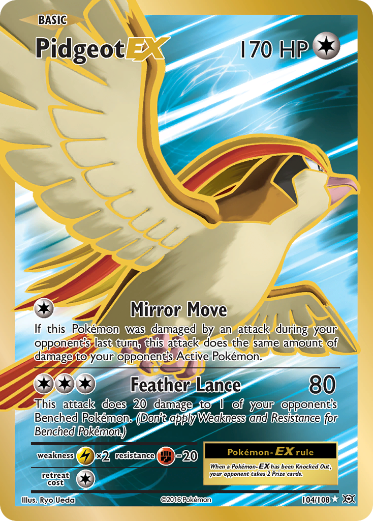 Pidgeot EX (104/108) [XY: Evolutions] | Good Games Cannington