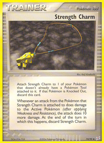 Strength Charm (74/95) [EX: Team Magma vs Team Aqua] | Good Games Cannington