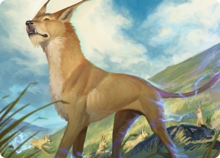 Blink Dog Art Card [Dungeons & Dragons: Adventures in the Forgotten Realms Art Series] | Good Games Cannington
