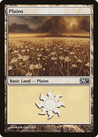 Plains (233) [Magic 2011] | Good Games Cannington