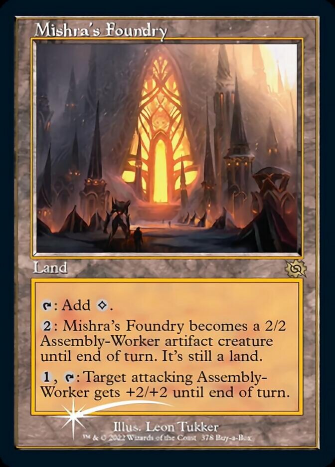 Mishra's Foundry (Retro) (Buy-a-Box) [The Brothers' War] | Good Games Cannington