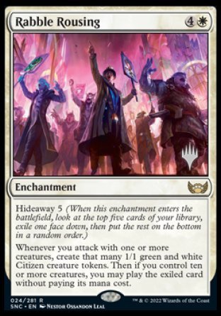 Rabble Rousing (Promo Pack) [Streets of New Capenna Promos] | Good Games Cannington