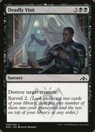 Deadly Visit [Guilds of Ravnica] | Good Games Cannington