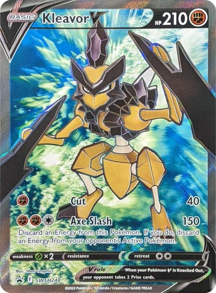 Kleavor V (SWSH248) [Sword & Shield: Black Star Promos] | Good Games Cannington