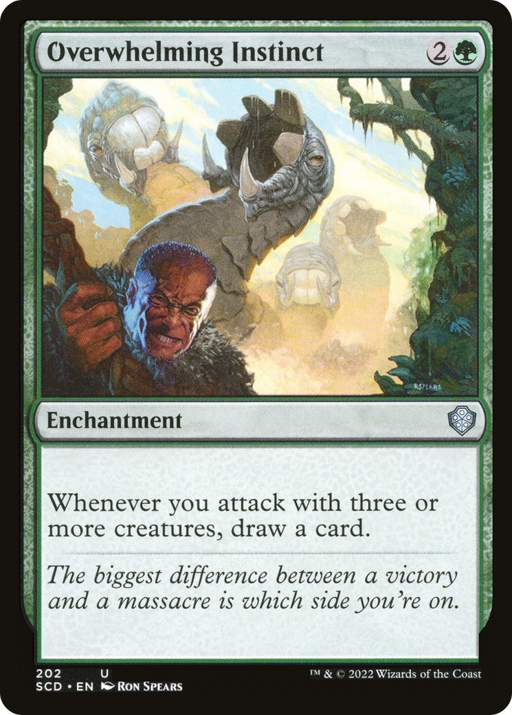 Overwhelming Instinct [Starter Commander Decks] | Good Games Cannington