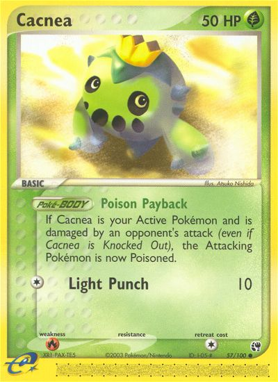 Cacnea (57/100) [EX: Sandstorm] | Good Games Cannington