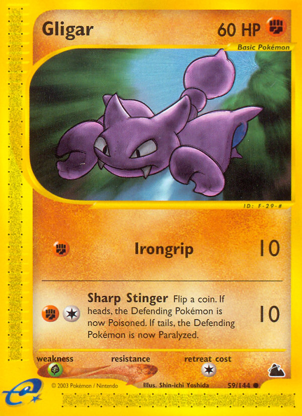Gligar (59/144) [Skyridge] | Good Games Cannington
