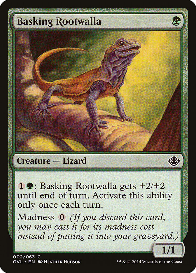 Basking Rootwalla (Garruk vs. Liliana) [Duel Decks Anthology] | Good Games Cannington