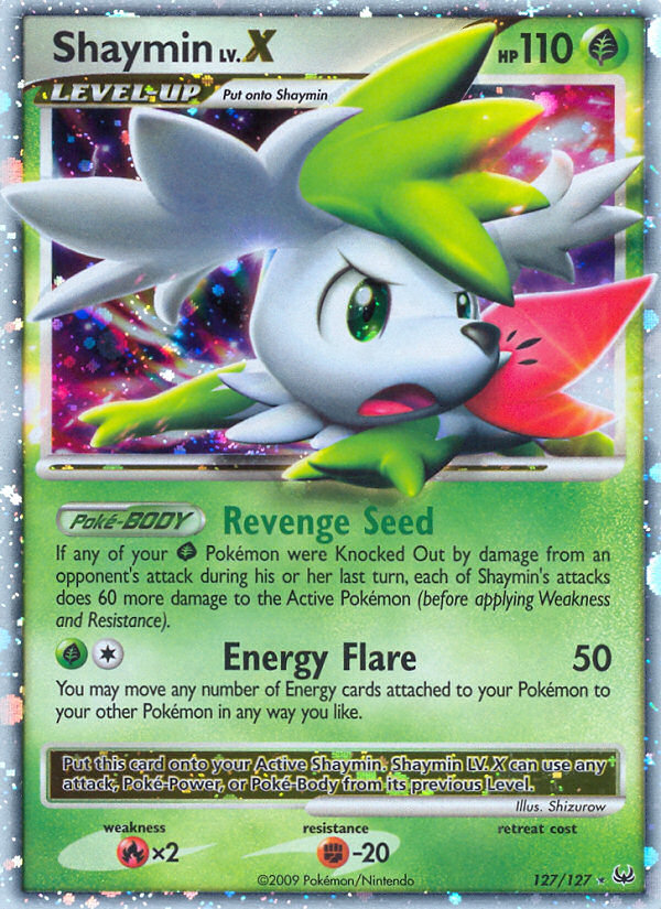 Shaymin LV.X (127/127) [Platinum: Base Set] | Good Games Cannington
