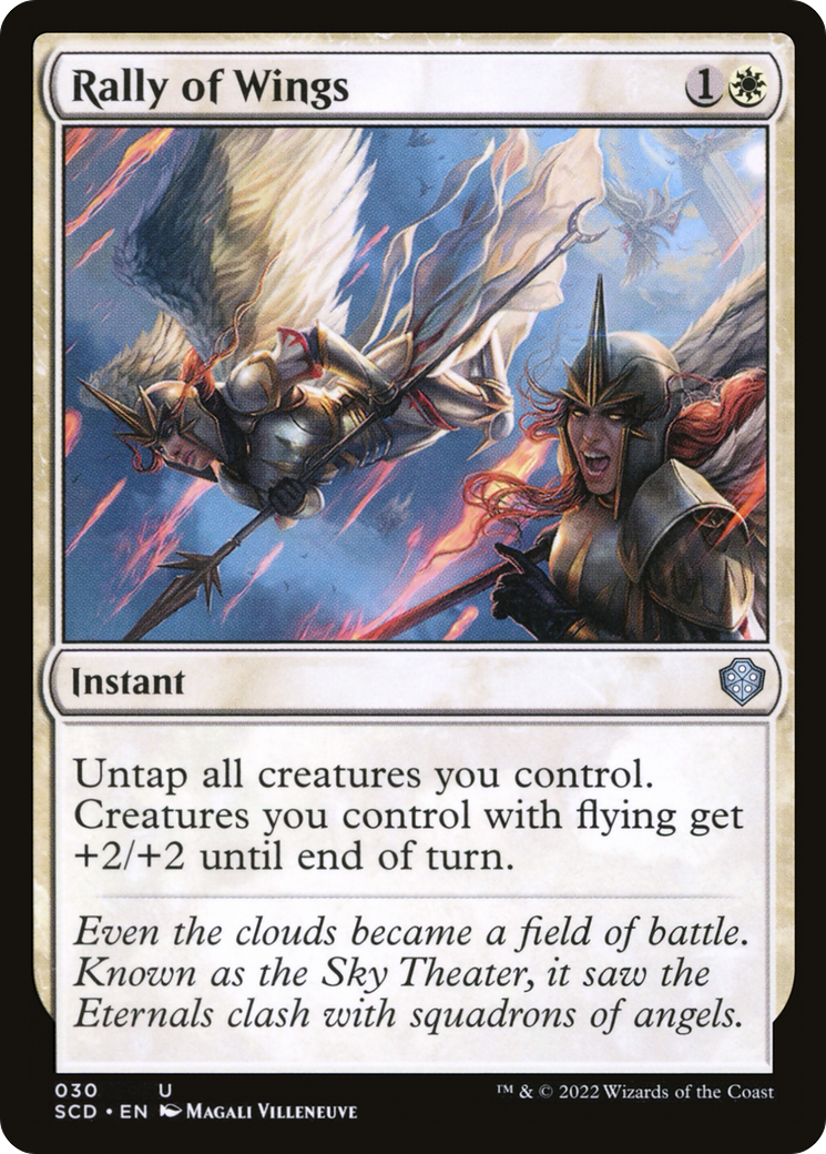 Rally of Wings [Starter Commander Decks] | Good Games Cannington