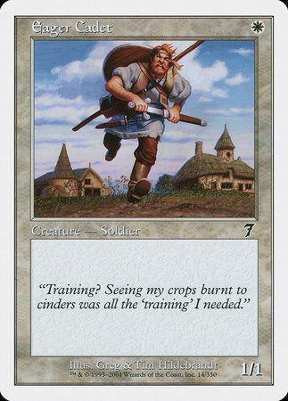 Eager Cadet [Seventh Edition] | Good Games Cannington