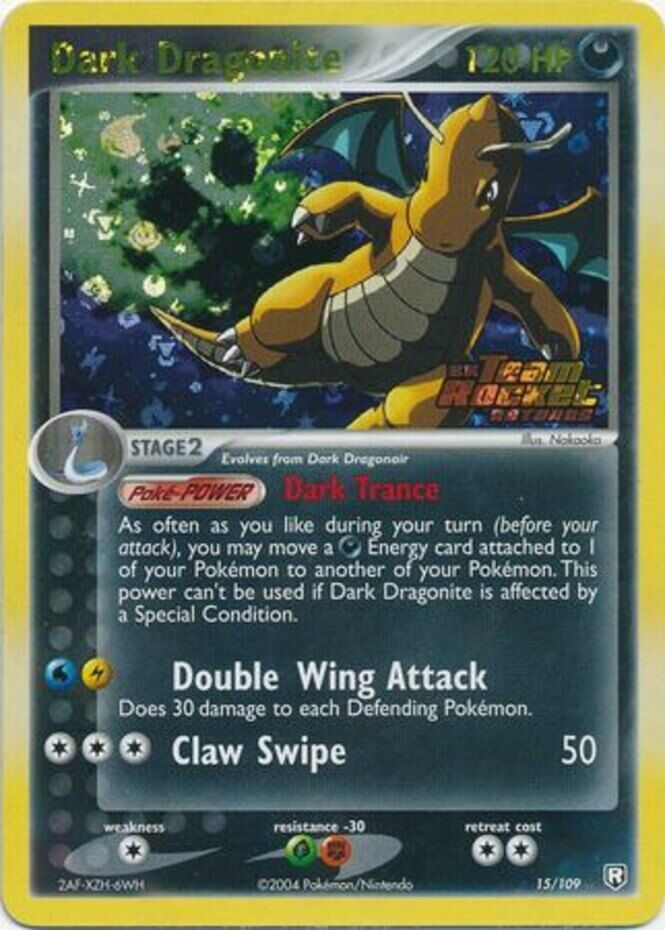 Dark Dragonite (15/109) (Stamped) [EX: Team Rocket Returns] | Good Games Cannington