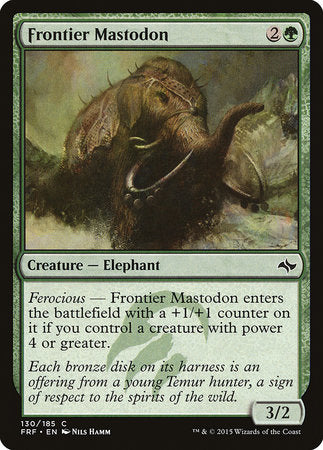 Frontier Mastodon [Fate Reforged] | Good Games Cannington