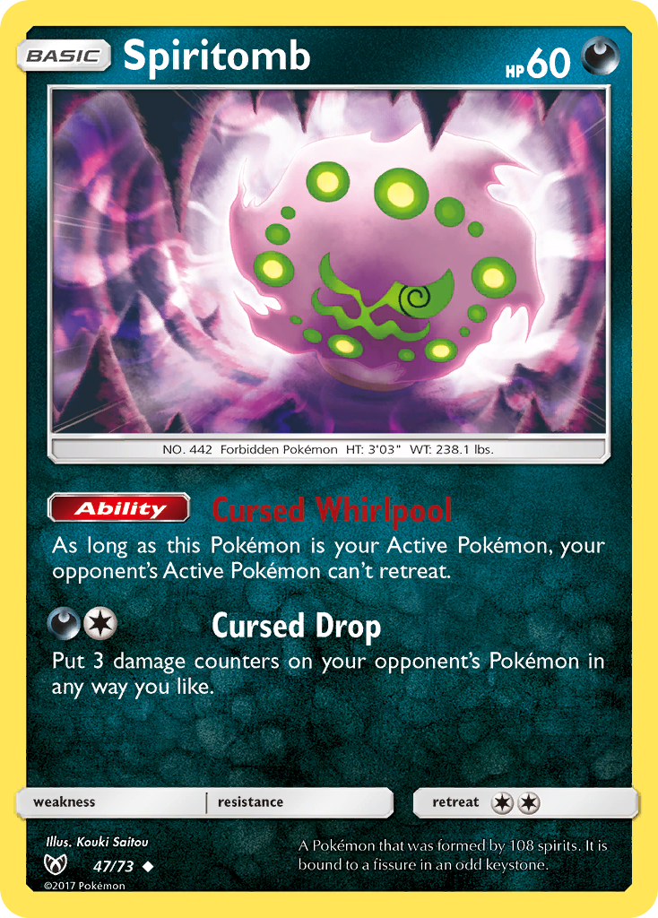 Spiritomb (47/73) [Sun & Moon: Shining Legends] | Good Games Cannington