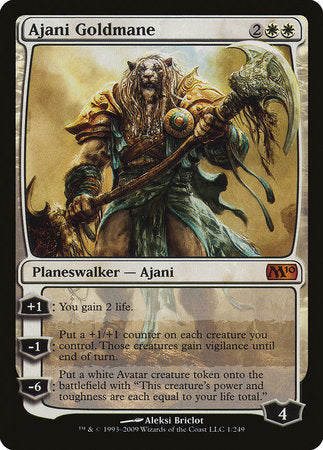 Ajani Goldmane [Magic 2010] | Good Games Cannington