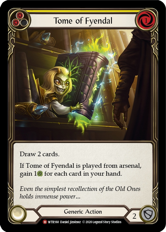Tome of Fyendal [U-WTR160] (Welcome to Rathe Unlimited)  Unlimited Rainbow Foil | Good Games Cannington