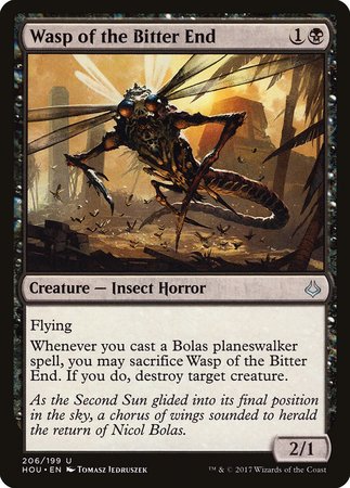 Wasp of the Bitter End [Hour of Devastation] | Good Games Cannington