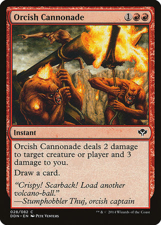 Orcish Cannonade [Duel Decks: Speed vs. Cunning] | Good Games Cannington