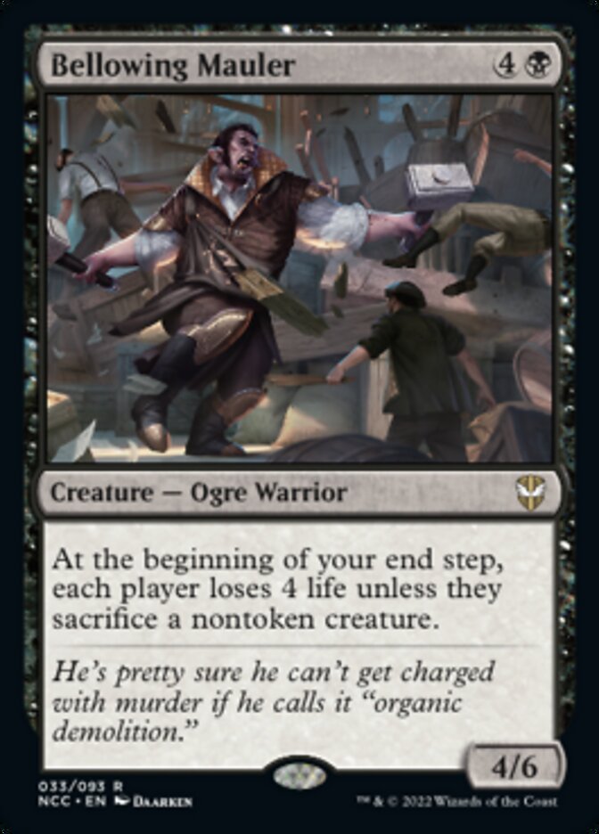 Bellowing Mauler [Streets of New Capenna Commander] | Good Games Cannington
