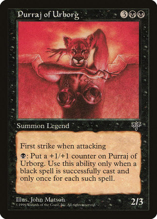 Purraj of Urborg [Mirage] | Good Games Cannington