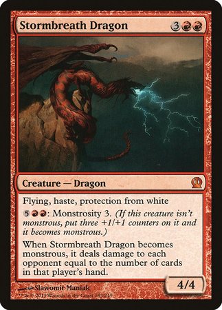 Stormbreath Dragon [Theros] | Good Games Cannington