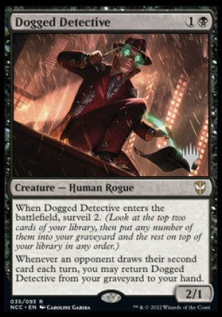 Dogged Detective (Promo Pack) [Streets of New Capenna Commander Promos] | Good Games Cannington