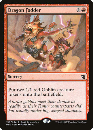 Dragon Fodder [Tarkir Dragonfury] | Good Games Cannington