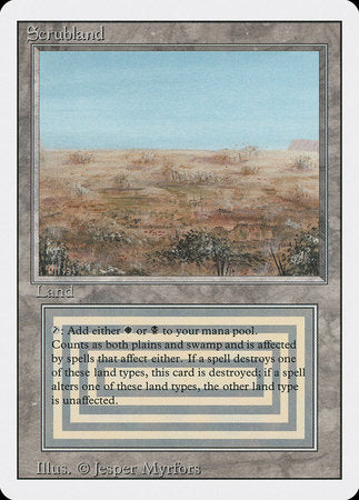 Scrubland [Revised Edition] | Good Games Cannington
