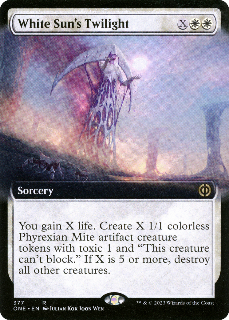 White Sun's Twilight (Extended Art) [Phyrexia: All Will Be One] | Good Games Cannington