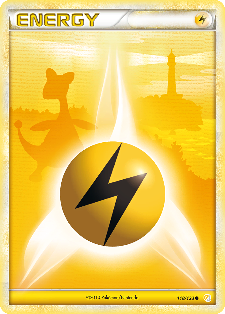 Lightning Energy (118/123) [HeartGold & SoulSilver: Base Set] | Good Games Cannington
